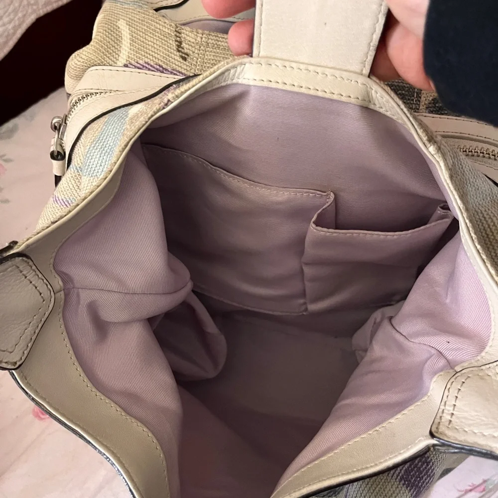 Coach Beige and Brown Women's Bag - Picture 4 of 12